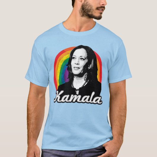 Rainbow Kamala T-shirt (Voorkant)