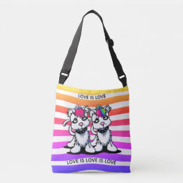 Rainbow Katten Crossbody Bag Crossbody Tas