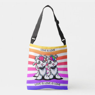 Rainbow Katten Crossbody Bag Crossbody Tas