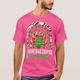 Rainbow kerstboomschool t-shirt