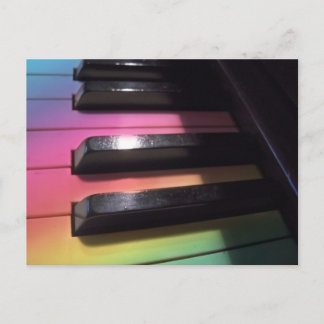 Rainbow Keys Foto Briefkaart