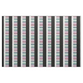 Rainbow Keys Piano Keyboard Fabric Stof (Fat Quarter)