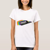 Rainbow Keytar T-shirt (Voorkant)