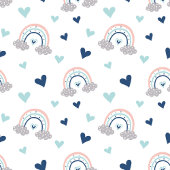 Rainbow Kids Towels Pastel Boho Birthday Look Bad Handdoek