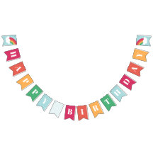 Rainbow Kinder Happy Birthday