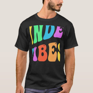 Rainbow KINDER VIBES Retro Kindergarten Little Mis T-shirt