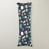 Rainbow-Kinderen op regenachtige dag Lichaamskussen (Voorkant Verticaal)