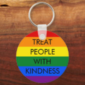 Rainbow Kindness Sleutelhanger (Voorkant)