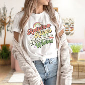 Rainbow Kisses en Leprechaun Wishes, Patricks Day T-shirt