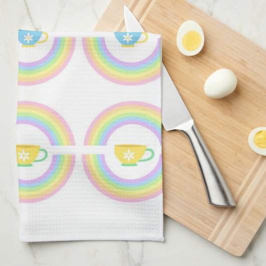 Rainbow Kitchen Hand Towel Theedoek (Quarter Fold)