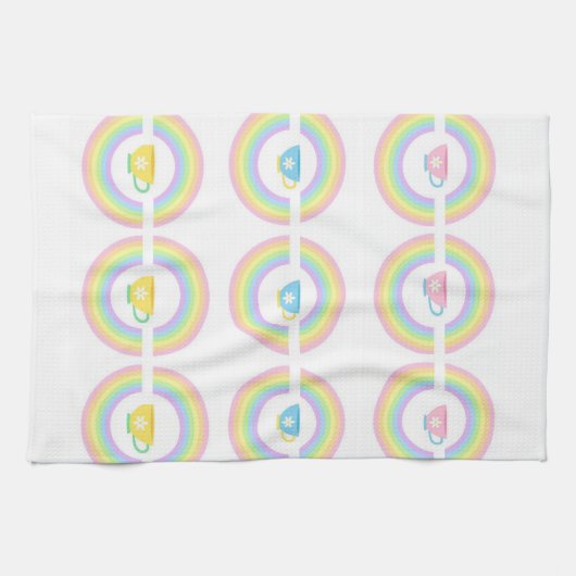 Rainbow Kitchen Hand Towel Theedoek (Horizontaal)