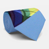 Rainbow Kitr abstract Stropdas (Opgerold)