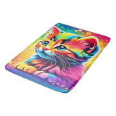 Rainbow Kitten Dream Badmat (Gekanteld)