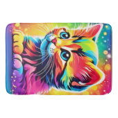 Rainbow Kitten Dream Badmat (Voorkant)
