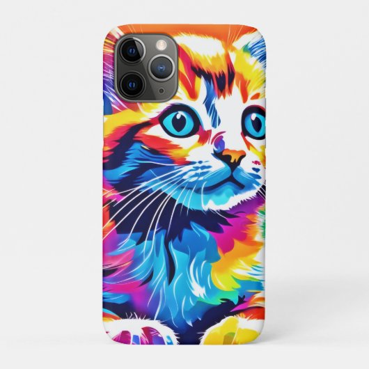 Rainbow Kitten Dromen Case-Mate iPhone Case (Achterkant)