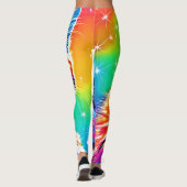 Rainbow Kitten Dromen Leggings (Achterkant)