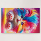 Rainbow Kitten Legpuzzel (Horizontaal)
