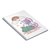 Rainbow Kitten Notebook + Citaat Notitieboek (Rechterzijde)