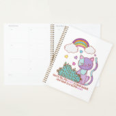 Rainbow Kitten Surprise Hart Lyric Citaat Planner (Display)