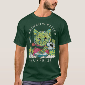  Rainbow Kitten verrassing T-shirt