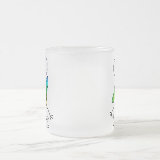 Rainbow Kiwi Bevroren Mok (Center)