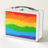 Rainbow Kleuren Homo Lesbische LGBT (Voorkant)