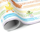 Rainbow-kleurenscherm Sesame-lettertypen Cadeaupapier (Rol Hoek)