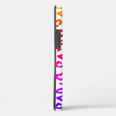 Rainbow kleurombre gradiënt leopard patroon Case-Mate iPhone case (Achterkant / Rechts)