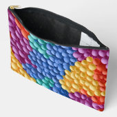 RAINBOW KLEURRIJKE 3D LOOK BLOEMEN ETUI (Open)