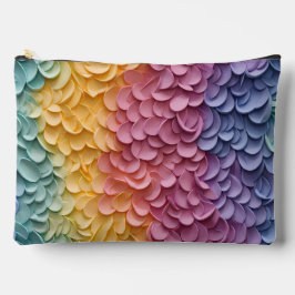 RAINBOW KLEURRIJKE 3D LOOK BLOEMEN ETUI