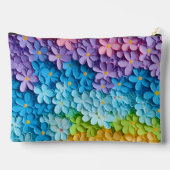 RAINBOW KLEURRIJKE 3D LOOK BLOEMEN ETUI (Achterkant)