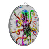 Rainbow Kraken Glow Dartbord (Voorkant Links)