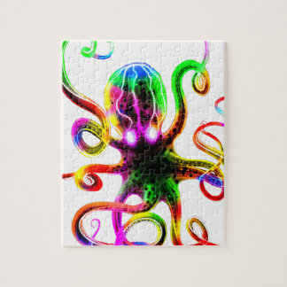Rainbow Kraken Glow Legpuzzel