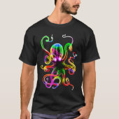 Rainbow Kraken Glow T-shirt (Voorkant)