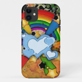 Rainbow L huile_iphone 5 iPhone 11 Hoesje