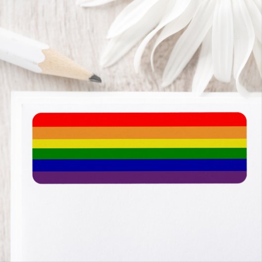 Rainbow-label Etiket (Insitu)