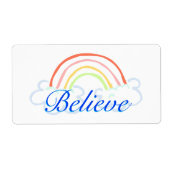 Rainbow-label Etiket (Voorkant)