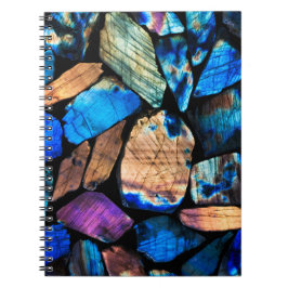 Rainbow Labradorite Crystals Gem Notitieboek Journ