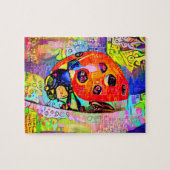 Rainbow Ladybug Legpuzzel (Horizontaal)