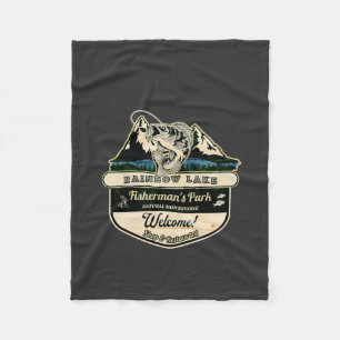 RAINBOW LAKE VISSERSPARK - VISSEN LOVER FLEECE DEKEN