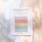 Rainbow Layer Cake Budget Verjaardagsfeest