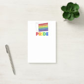 Rainbow Layer Cake Slice LGBT Gay Pride Post Post-it® Notes (Kantoor)