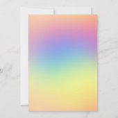 RAINBOW LAYER GOUD ALLE OCCASION BIRTHDAY KAART (Achterkant)