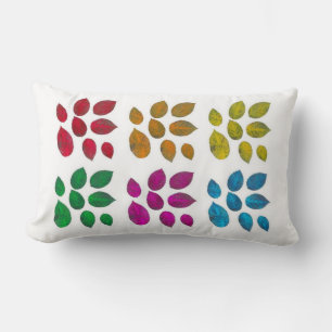 Rainbow Leaves American MoJo Pillow Kussen
