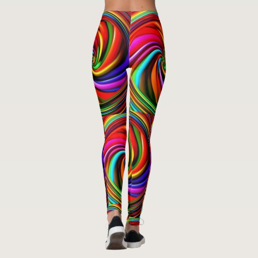  RAINBOW LEGGINGS VIBRATIE-ENERGIE (Achterkant)