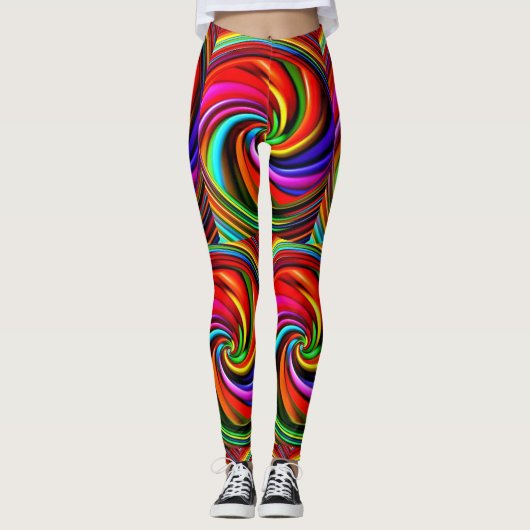  RAINBOW LEGGINGS VIBRATIE-ENERGIE (Voorkant)