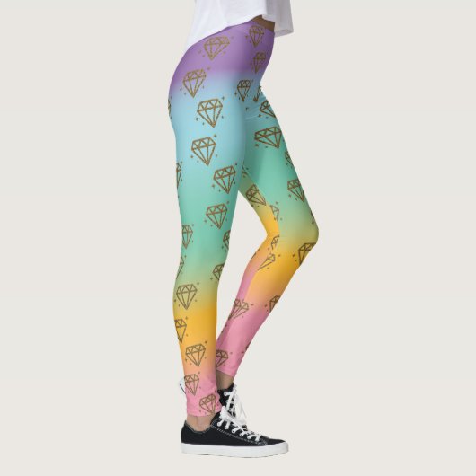 Rainbow-Leggings voor diamanten Leggings (Rechts)