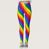Rainbow-Leggings voor vrouwen Leggings (Voorkant)