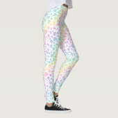 Rainbow Leopard Animal Print Leggings (Rechts)