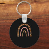 Rainbow Leopard Community Gezondheidswerker Vrouwe Sleutelhanger (Voorkant)